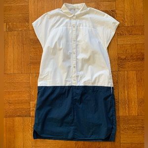 Madewell Color Block Dress with Pockets